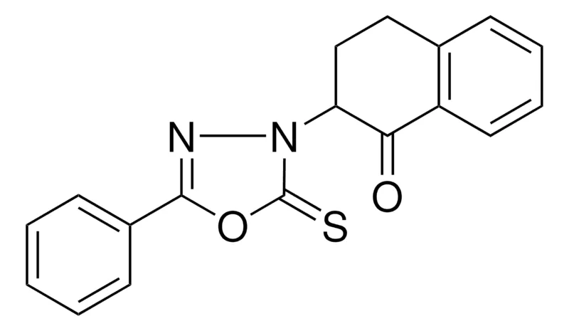 Sigma-Aldrich 2-(5-PHENYL-2-THIOXO-1,3,4-OXADIAZOL-3(2H)-YL)-3,4-DIHYDRO-1(2H)-NAPHTHALENONE,AldrichCPR