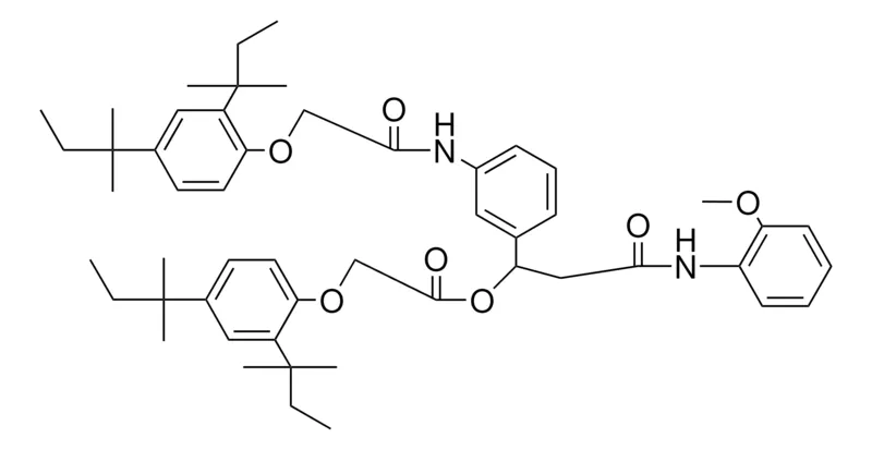 Sigma-Aldrich (DI-T-PENTYLPHENOXY)ACETAMIDO-PH-(MEO-ANILINO)OXOPROPYL (DI-T-PENT-PHO)ACETATE,AldrichCPR