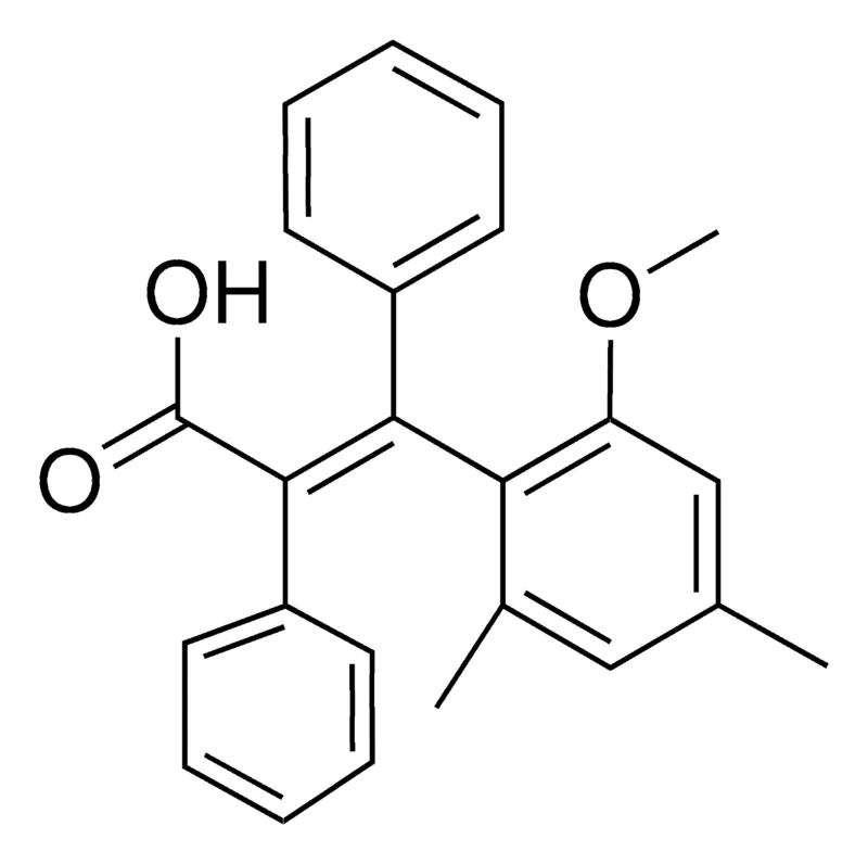 Sigma-Aldrich 2,4-DIMETHYL-6-METHOXY-ALPHA,BETA-DIPHENYLCINNAMIC ACID,AldrichCPR
