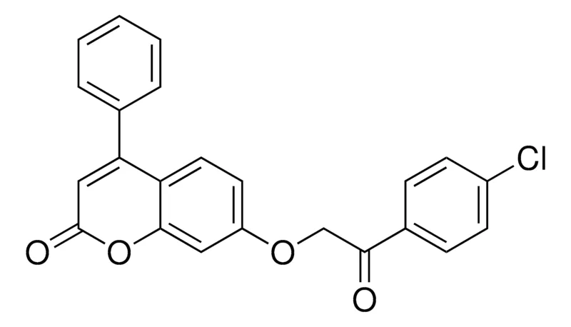 Sigma-Aldrich 7-(2-(4-CHLORO-PHENYL)-2-OXO-ETHOXY)-4-PHENYL-CHROMEN-2-ONE,AldrichCPR