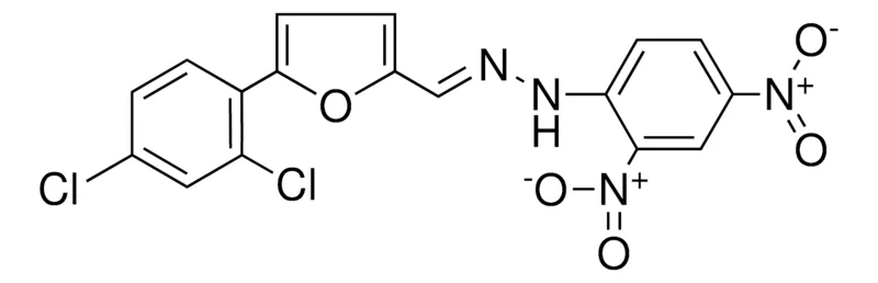 Sigma-Aldrich N-(5-(2,4-DICHLORO-PH)-FURAN-2-YLMETHYLENE)-N'-(2,4-DINITRO-PHENYL)-HYDRAZINE,AldrichCPR