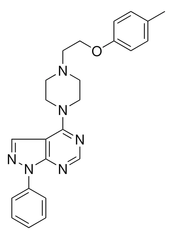 Sigma-Aldrich 4-(4-(2-(4-METHYLPHENOXY)ET)-1-PIPERAZINYL)-1-PH-1H-PYRAZOLO(3,4-D)PYRIMIDINE,AldrichCPR