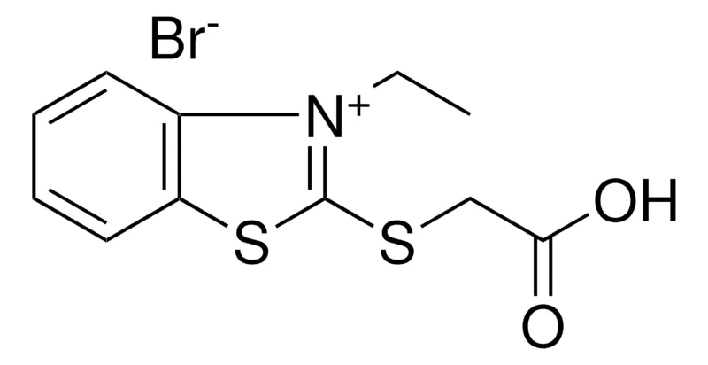 Sigma-Aldrich 2-CARBOXYMETHYLSULFANYL-3-ETHYL-BENZOTHIAZOL-3-IUM, BROMIDE,AldrichCPR
