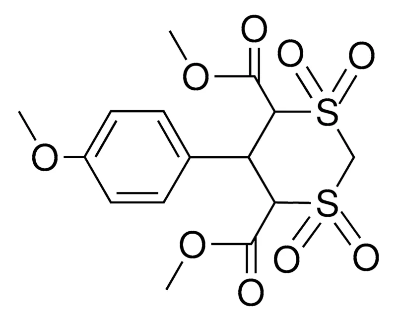 Sigma-Aldrich 5-(MEO-PH)-1,1,3,3-TETRAOXO-,-(1,3)DITHIANE-4,6-DICARBOXYLIC ACID DIMETHYL ESTER，AldrichCPR
