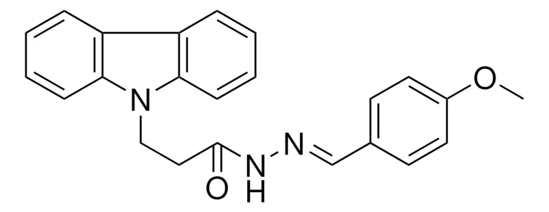 Sigma-Aldrich 3-CARBAZOL-9-YL-PROPIONIC ACID (4-METHOXY-BENZYLIDENE)-HYDRAZIDE,AldrichCPR
