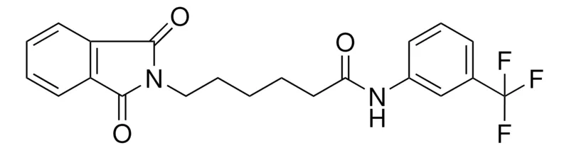 Sigma-Aldrich 6-(1,3-DIOXO-1,3-2H-ISOINDOL-2-YL)-HEXANOIC ACID (3-TRIFLUOROMETHYL-PH)-AMIDE,AldrichCPR