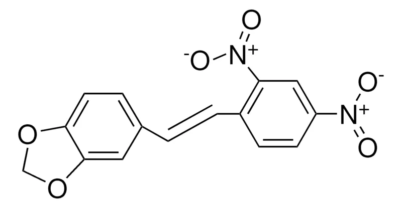 Sigma-Aldrich 2,4-DINITRO-3',4'-(METHYLENEDIOXY)-STILBENE,AldrichCPR