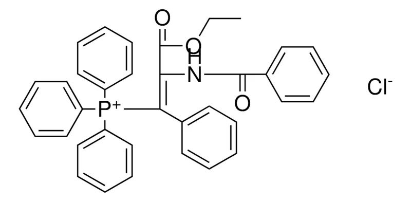 Sigma-Aldrich (2-BENZOYLAMINO-2-ETHOXYCARBONYL-1-PHENYL-VINYL)-TRIPHENYL-PHOSPHONIUM, CHLORIDE,AldrichCPR
