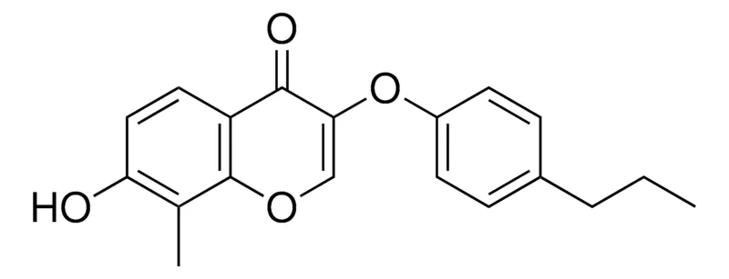 Sigma-Aldrich 7-HYDROXY-8-METHYL-3-(4-PROPYL-PHENOXY)-CHROMEN-4-ONE,AldrichCPR