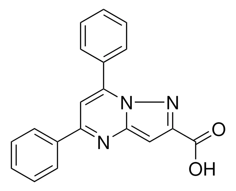 Sigma-Aldrich 5,7-DIPHENYL-PYRAZOLO(1,5-A)PYRIMIDINE-2-CARBOXYLIC ACID,AldrichCPR