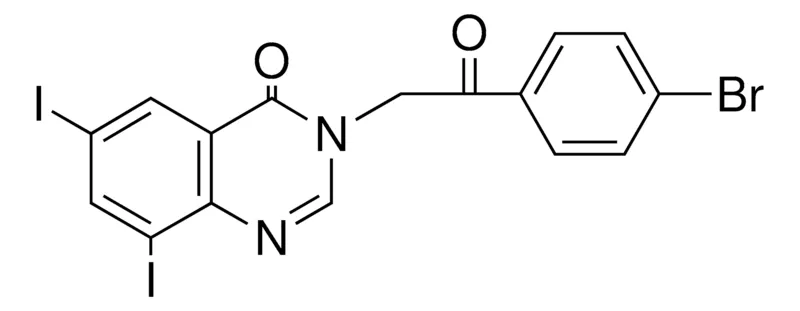 Sigma-Aldrich 3-(2-(4-BROMO-PHENYL)-2-OXO-ETHYL)-6,8-DIIODO-3H-QUINAZOLIN-4-ONE,AldrichCPR