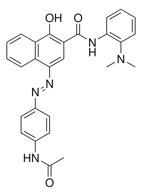 Sigma-Aldrich 4-((4-(ACETYLAMINO)PH)DIAZENYL)-N-(2-(DIMETHYLAMINO)PH)-1-HYDROXY-2-NAPHTHAMIDE,AldrichCPR