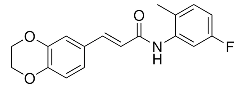 Sigma-Aldrich 3-(2,3-DIHYDRO-1,4-BENZODIOXIN-6-YL)-N-(5-FLUORO-2-METHYLPHENYL)ACRYLAMIDE,AldrichCPR