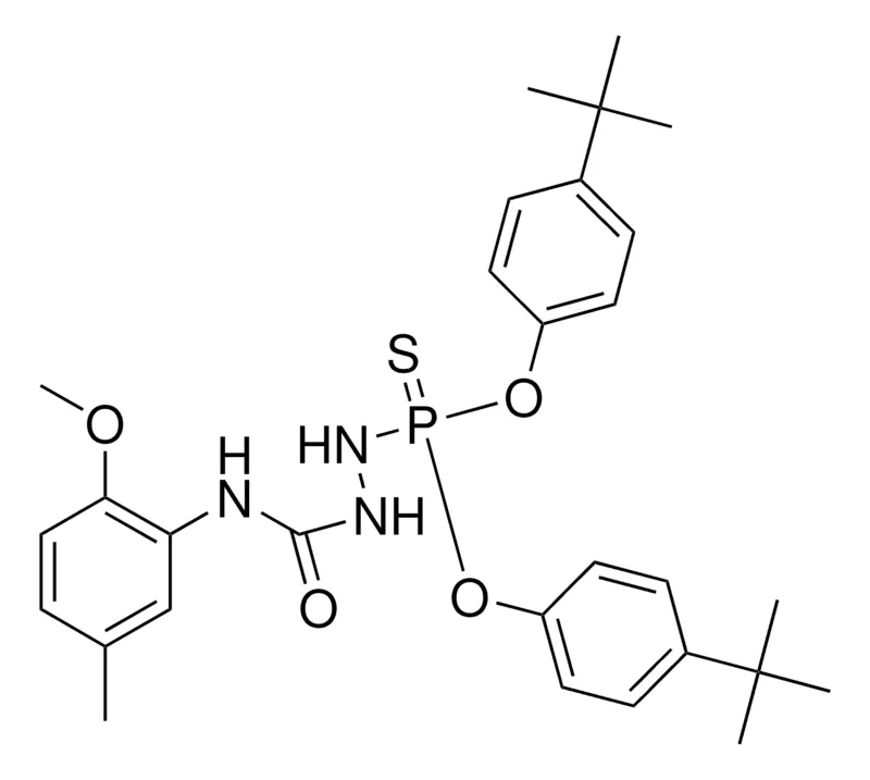 Sigma-Aldrich O,O'-BIS(4-TERT-BUTYLPHENYL) (2-METHOXY-5-METHYLPHENYLUREIDO)THIOPHOSPHORAMIDATE,AldrichCPR
