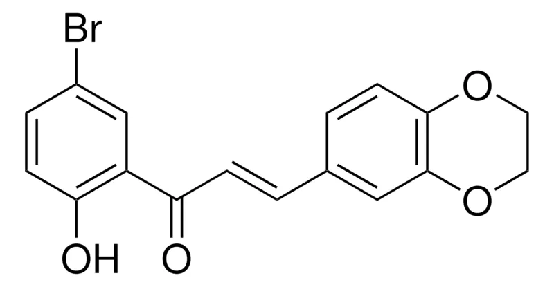 Sigma-Aldrich 1-(5-BROMO-2-HYDROXY-PHENYL)-3-(2,3-DIHYDRO-BENZO(1,4)DIOXIN-6-YL)-PROPENONE,AldrichCPR