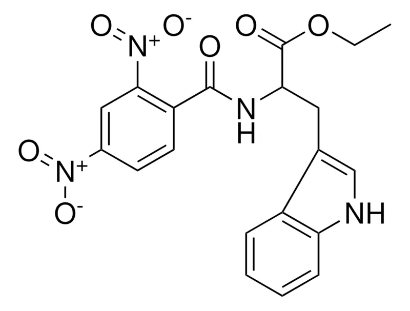 Sigma-Aldrich 2-(2,4-DINITRO-BENZOYLAMINO)-3-(1H-INDOL-3-YL)-PROPIONIC ACID ETHYL ESTER,AldrichCPR