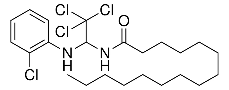 Sigma-Aldrich PENTADECANOIC ACID (2,2,2-TRICHLORO-1-(2-CHLORO-PHENYLAMINO)-ETHYL)-AMIDE,AldrichCPR