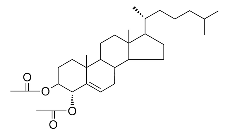 Sigma-Aldrich CHOLEST-5-ENE-3-BETA,4-ALPHA-DIYL DIACETATE,AldrichCPR