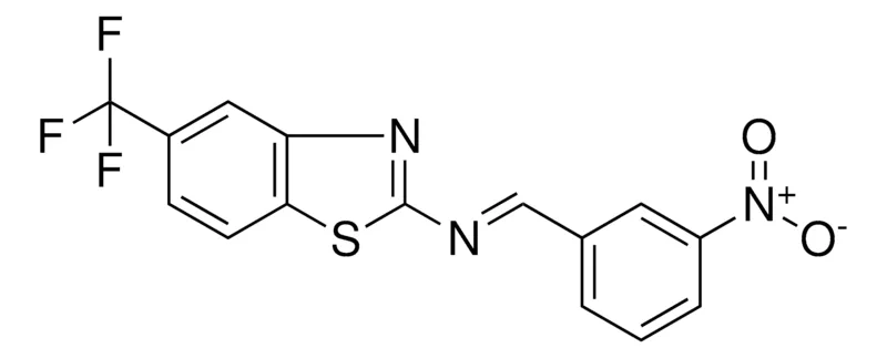 Sigma-Aldrich (3-NITRO-BENZYLIDENE)-(5-TRIFLUOROMETHYL-BENZOTHIAZOL-2-YL)-AMINE,AldrichCPR