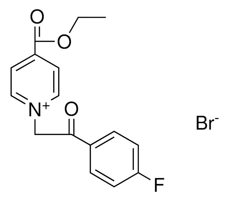 Sigma-Aldrich 4-ETHOXYCARBONYL-1-(2-(4-FLUORO-PHENYL)-2-OXO-ETHYL)-PYRIDINIUM, BROMIDE,AldrichCPR