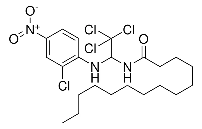 Sigma-Aldrich TETRADECANOIC ACID (2,2,2-TRICHLORO-1-(2-CL-4-NITRO-PHENYLAMINO)-ETHYL)-AMIDE,AldrichCPR