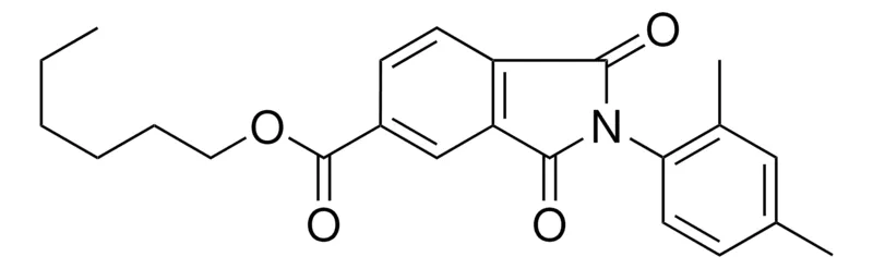 Sigma-Aldrich 2(2,4-DI-ME-PH)-1,3-DIOXO-2,3-DIHYDRO-1H-ISOINDOLE-5-CARBOXYLIC ACID HEXYL ESTER,AldrichCPR