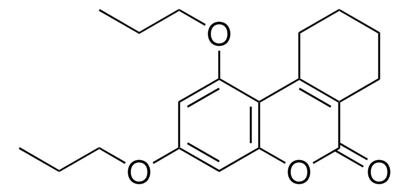 Sigma-Aldrich 1,3-DIPROPOXY-7,8,9,10-TETRAHYDRO-BENZO(C)CHROMEN-6-ONE,AldrichCPR