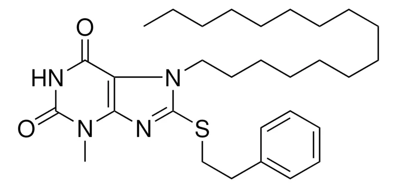 Sigma-Aldrich 7-HEXADECYL-3-METHYL-8-PHENETHYLSULFANYL-3,7-DIHYDRO-PURINE-2,6-DIONE，AldrichCPR