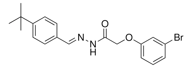 Sigma-Aldrich 2-(3-BROMO-PHENOXY)-ACETIC ACID (4-TERT-BUTYL-BENZYLIDENE)-HYDRAZIDE,AldrichCPR