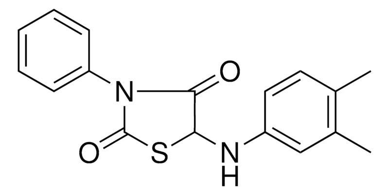 Sigma-Aldrich 5-(3,4-DIMETHYLANILINO)-3-PHENYL-1,3-THIAZOLIDINE-2,4-DIONE，AldrichCPR