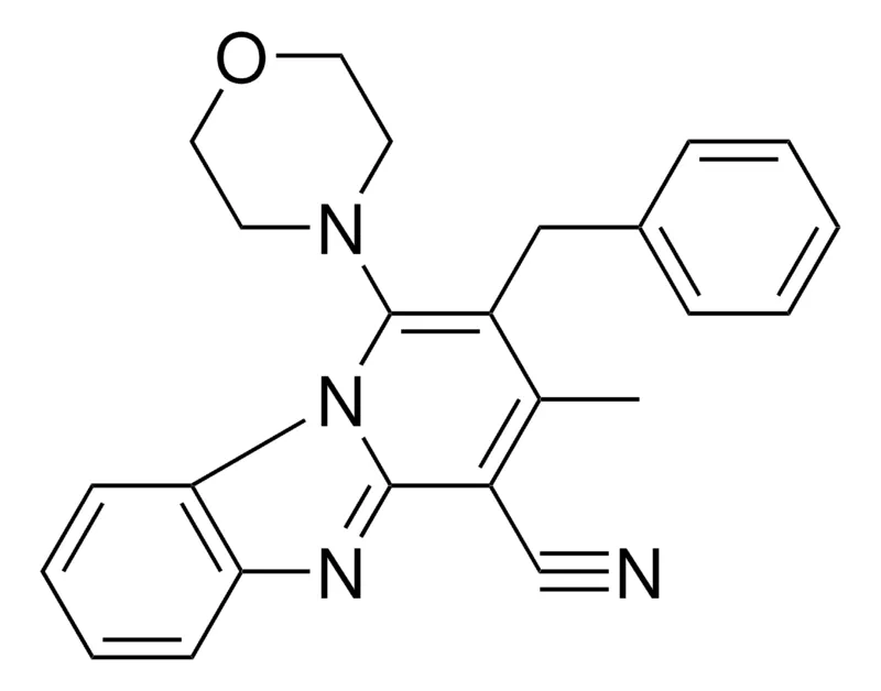 Sigma-Aldrich 2-BENZYL-3-ME-1-MORPHOLIN-4-YL-BENZO(4,5)IMIDAZO(1,2-A)PYRIDINE-4-CARBONITRILE，AldrichCPR