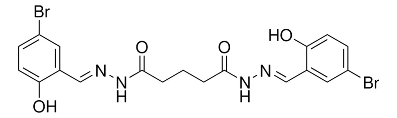 Sigma-Aldrich N'(1),N'(5)-BIS(5-BROMO-2-HYDROXYBENZYLIDENE)PENTANEDIHYDRAZIDE,AldrichCPR