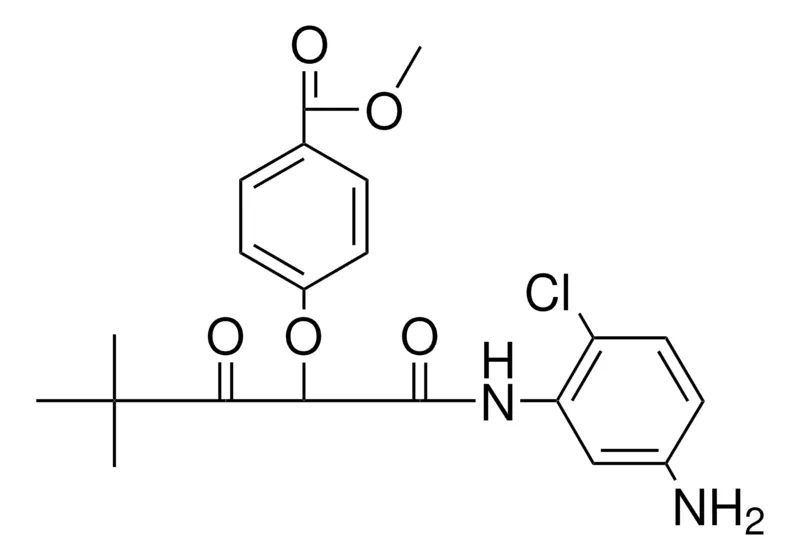 Sigma-Aldrich METHYL 4-(1-(N-(5-AMINO-2-CHLOROPHENYL)CARBAMOYL)-3,3-DI-ME-2-OXOBUTOXY)BENZOATE,AldrichCPR