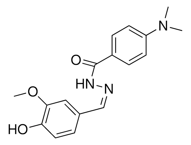 Sigma-Aldrich 4-(DIMETHYLAMINO)BENZOIC (4-HYDROXY-3-METHOXYBENZYLIDENE)HYDRAZIDE,AldrichCPR