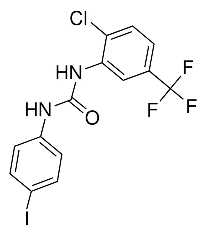Sigma-Aldrich 1-(2-CHLORO-5-(TRIFLUOROMETHYL)PHENYL)-3-(4-IODOPHENYL)UREA,AldrichCPR
