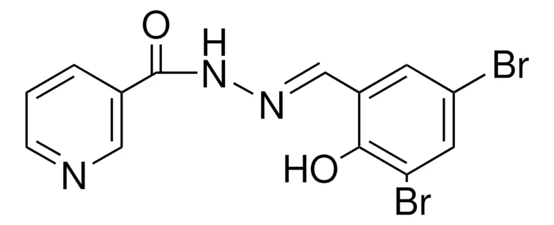 Sigma-Aldrich NICOTINIC ACID (3,5-DIBROMO-2-HYDROXY-BENZYLIDENE)-HYDRAZIDE,AldrichCPR