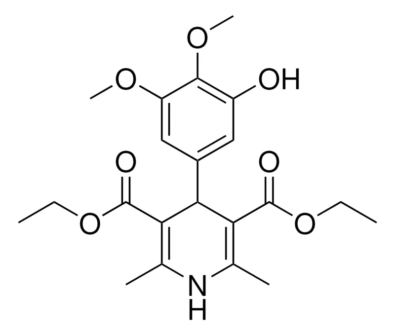 Sigma-Aldrich DIETHYL 4-(3-HO-4,5-DI-MEO-PH)-2,6-DI-ME-1,4-DIHYDRO-3,5-PYRIDINEDICARBOXYLATE,AldrichCPR