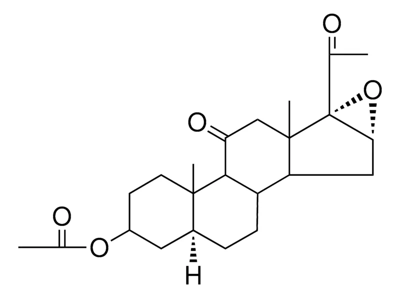 Sigma-Aldrich 3BETA-ACETOXY-16,17ALPHA-EPOXY-5DEXTRO-PREGNANE-11,20-DIONE,AldrichCPR