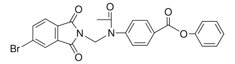Sigma-Aldrich 4-(AC-(5-BR-1,3-DIOXO-1,3-2H-ISOINDOL-2-YLMETHYL)-AMINO)-BENZOIC ACID PH ESTER,AldrichCPR