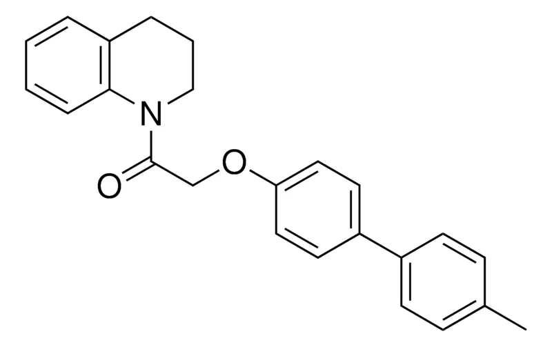 Sigma-Aldrich 1-(((4'-METHYL(1,1'-BIPHENYL)-4-YL)OXY)ACETYL)-1,2,3,4-TETRAHYDROQUINOLINE,AldrichCPR