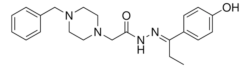 Sigma-Aldrich 2-(4-BENZYL-1-PIPERAZINYL)-N'-(1-(4-HYDROXYPHENYL)PROPYLIDENE)ACETOHYDRAZIDE，AldrichCPR