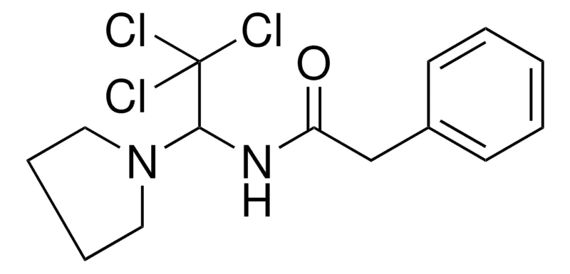 Sigma-Aldrich 2-PHENYL-N-(2,2,2-TRICHLORO-1-PYRROLIDIN-1-YL-ETHYL)-ACETAMIDE,AldrichCPR