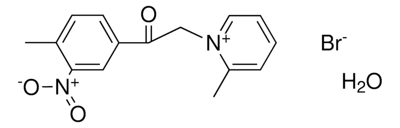 Sigma-Aldrich 2-METHYL-1-(2-(4-METHYL-3-NITRO-PHENYL)-2-OXO-ETHYL)-PYRIDINIUM, BROMIDE HYDRATE,AldrichCPR
