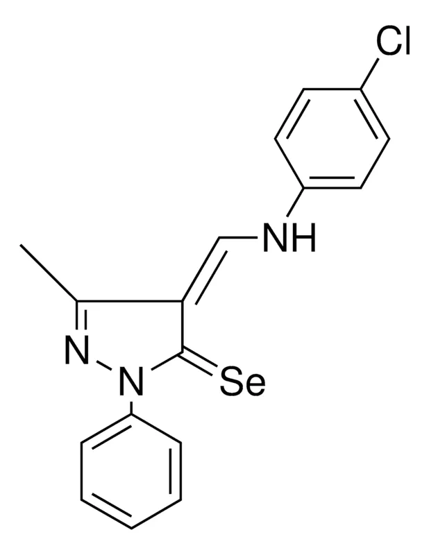 Sigma-Aldrich 4-((4-CL-PHENYLAMINO)-METHYLENE)-5-METHYL-2-PHENYL-2,4-DIHYDRO-PYRAZOLE-3-SELONE,AldrichCPR