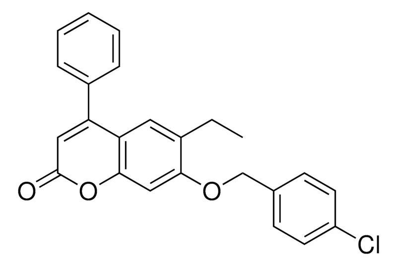 Sigma-Aldrich 7-(4-CHLORO-BENZYLOXY)-6-ETHYL-4-PHENYL-CHROMEN-2-ONE,AldrichCPR