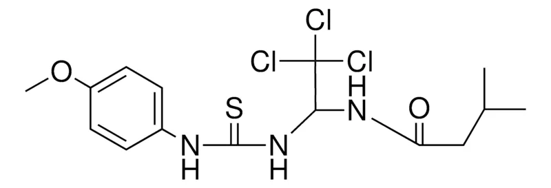Sigma-Aldrich 3-ME-N-(2,2,2-TRICHLORO-1-(3-(4-METHOXY-PHENYL)-THIOUREIDO)-ETHYL)-BUTYRAMIDE，AldrichCPR