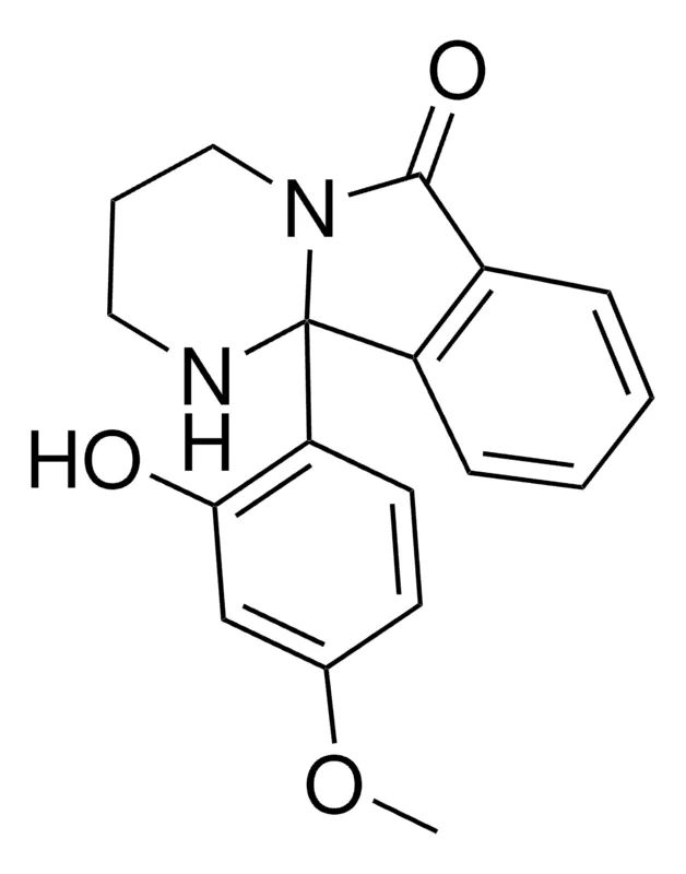 Sigma-Aldrich 10B-(2-HYDROXY-4-METHOXYPHENYL)-1234TETRAHYDROPYRIMIDO(2,1-A)ISOINDOL6(10BH)ONE,AldrichCPR
