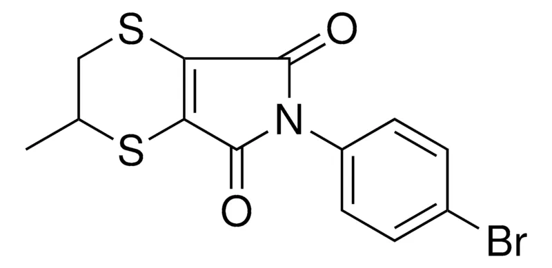 Sigma-Aldrich 6-(4-BROMO-PHENYL)-2-METHYL-2,3-DIHYDRO-(1,4)DITHIINO(2,3-C)PYRROLE-5,7-DIONE,AldrichCPR
