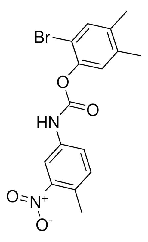 Sigma-Aldrich 2-BROMO-4,5-DIMETHYLPHENYL N-(4-METHYL-3-NITROPHENYL)CARBAMATE,AldrichCPR