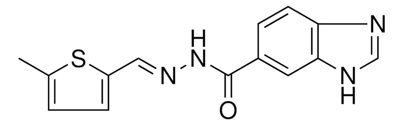 Sigma-Aldrich N'-((5-METHYL-2-THIENYL)METHYLENE)-1H-BENZIMIDAZOLE-6-CARBOHYDRAZIDE,AldrichCPR